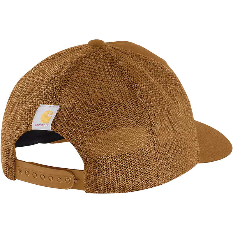 Rugged Flex Canvas Mesh-Back 1889 Patch Cap, Carhartt Rugged Flex Canvas Mesh-Back 1889 Patch Cap back of hat