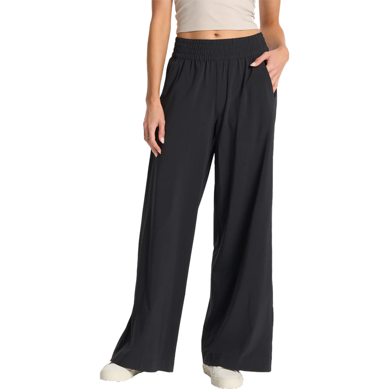 Women's Villa Wideleg, Vuori Women's Villa Wideleg in Black front