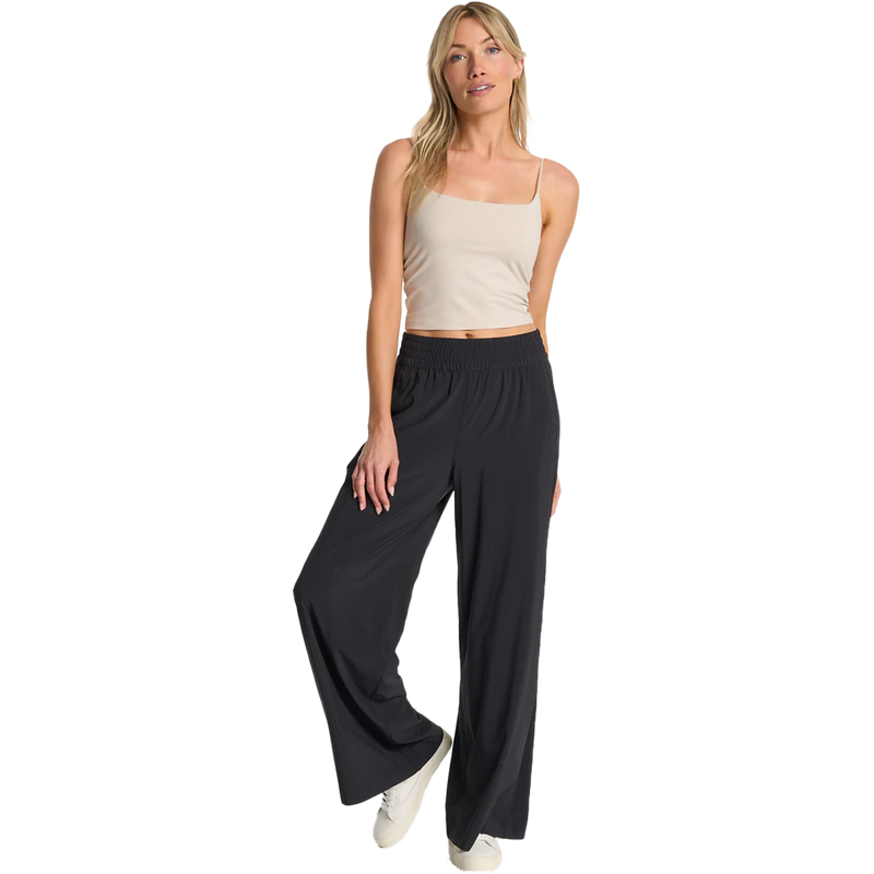 Women's Villa Wideleg, Vuori Women's Villa Wideleg in Black front