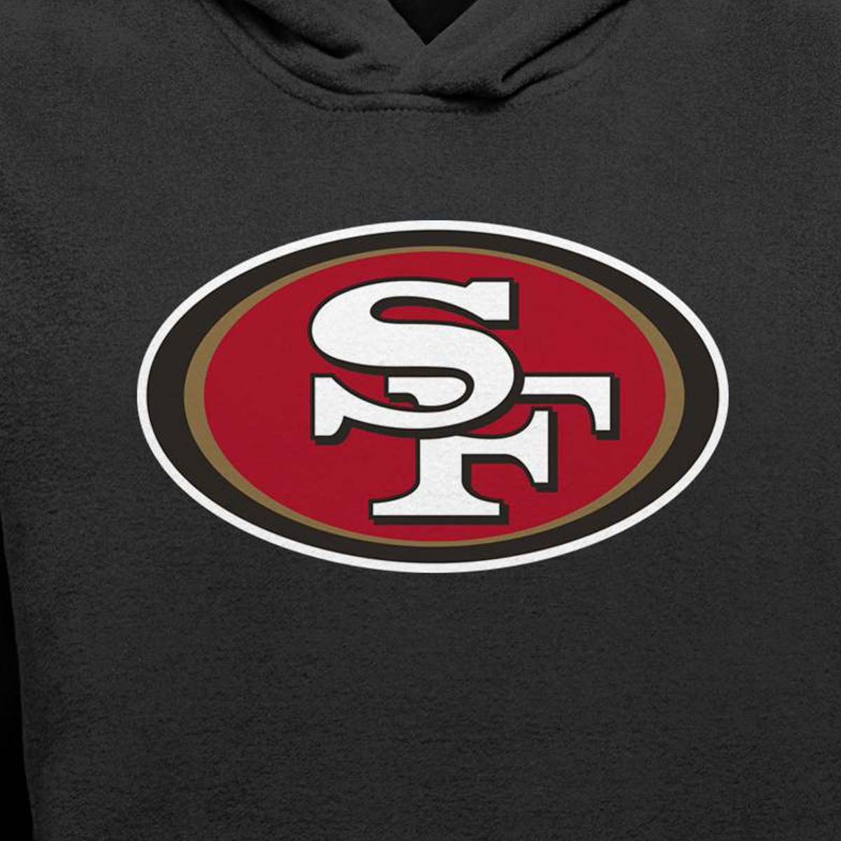 Youth 49ers Primary Logo Hoodie alternate view