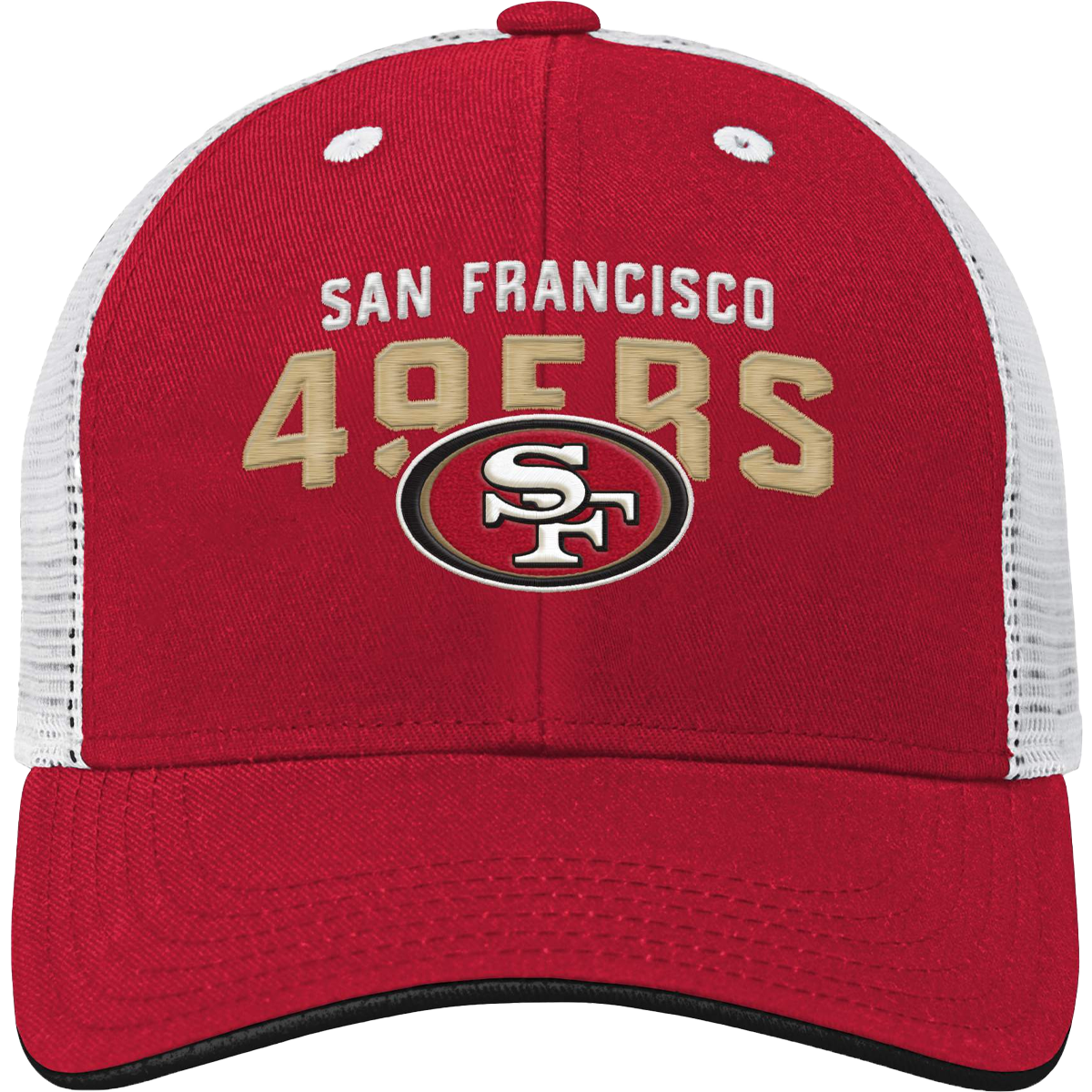 Youth 49ers Core Lockup Meshback Adjustable Hat alternate view