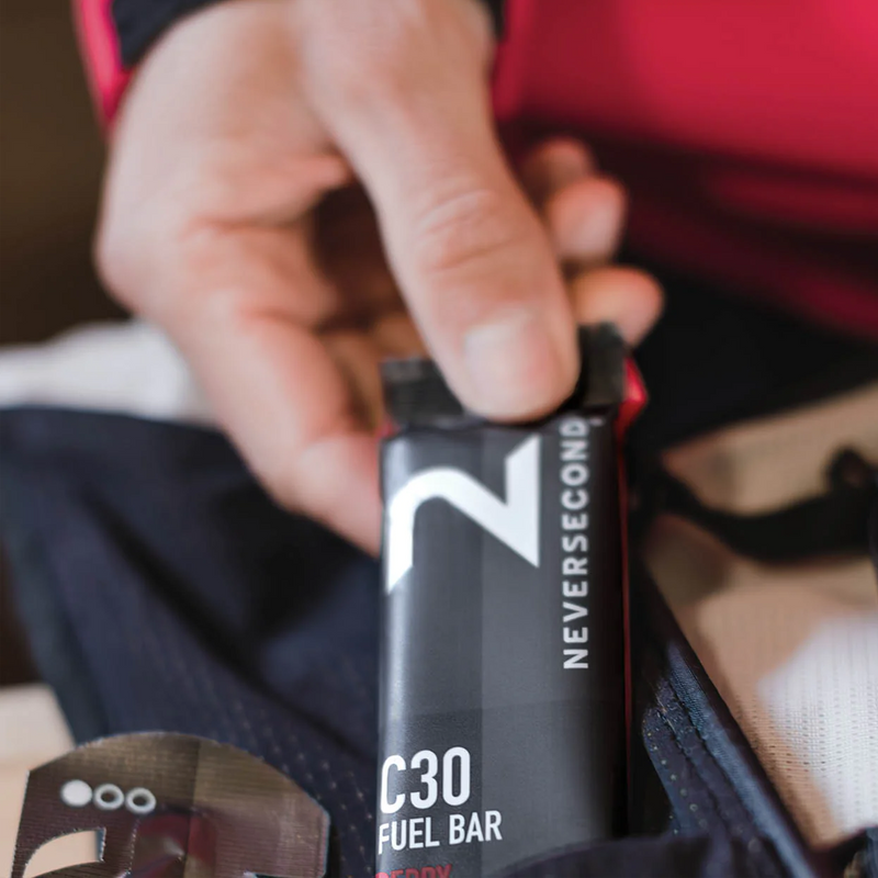C30 Fuel Bar, Neversecond C30 Fuel Bar in hand