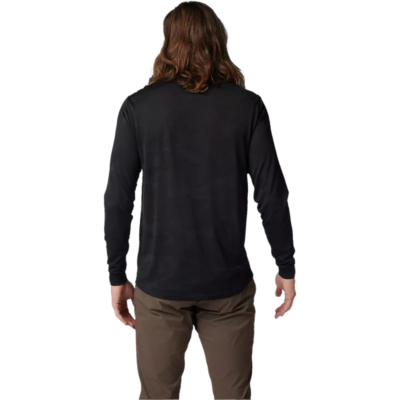 Men's Ranger Tru Dri Long Sleeve Jersey, Fox Head Men's Ranger Tru Dri Long Sleeve Jersey in Black back