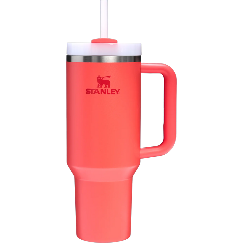 Stanley Quencher H2.O FlowState 40 oz Tumbler in Hot Coral