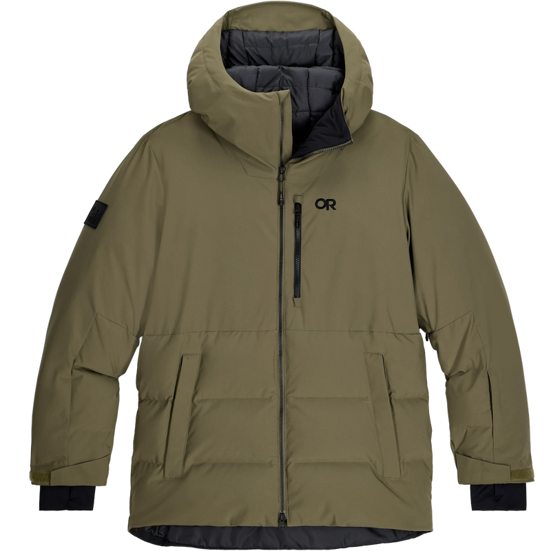 Men's Snowcrew Down Jacket, Featured Image