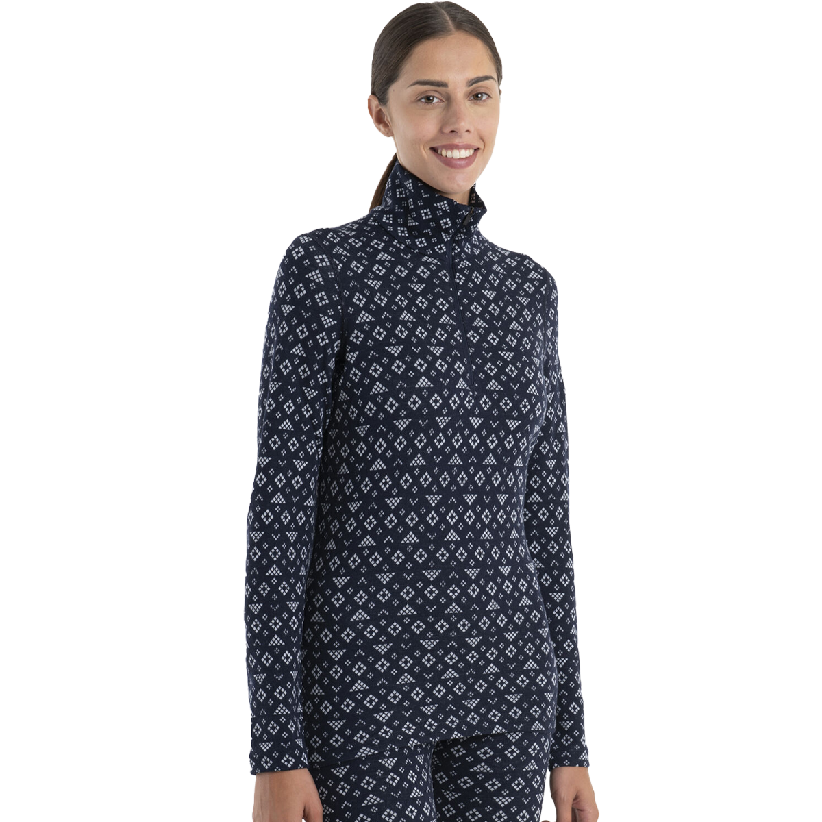 Women's Merino 260 Vertex Long Sleeve Half Zip Thermal Top First Snow alternate view