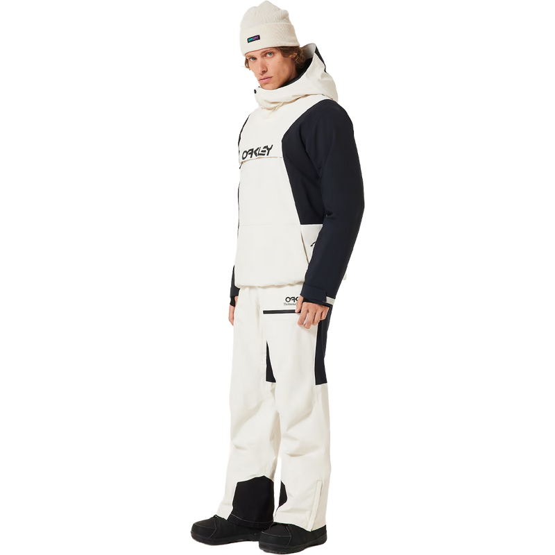 Oakley Men's TNP TBT Insulated Anorak in Mist full body view on model