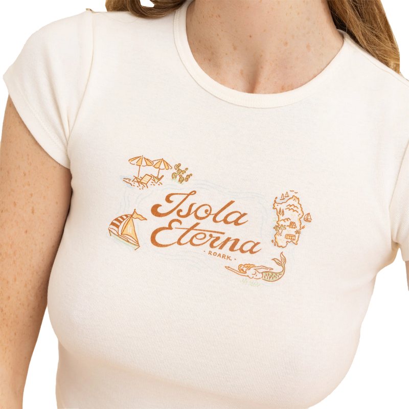 Women's Icon Isola Tee, Roark Women's Icon Isola Tee graphic