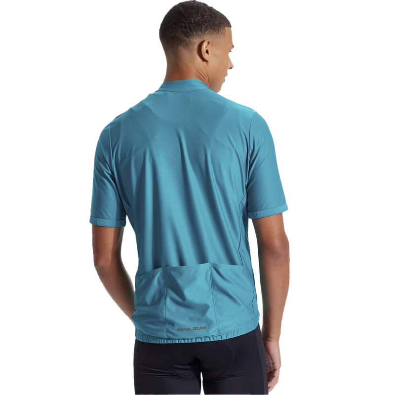 Men's Tour Jersey, Pearl Izumi Men's Tour Jersey in teal back