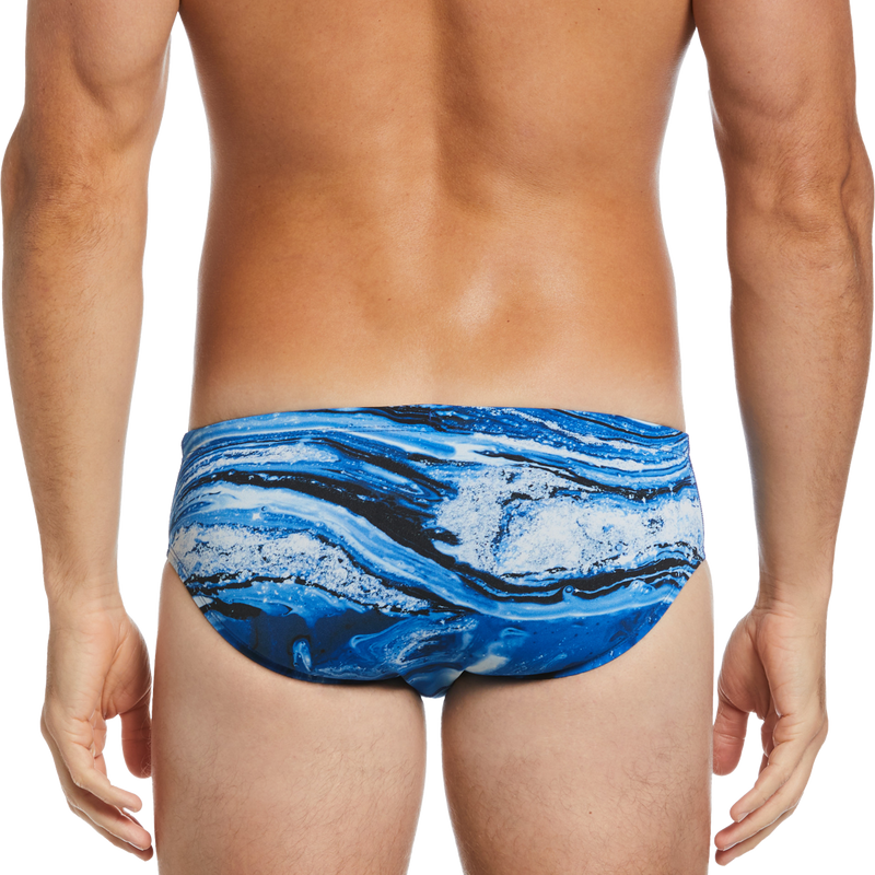 Youth Crystal Wave Brief, Nike Swim Youth Crystal Wave Brief back