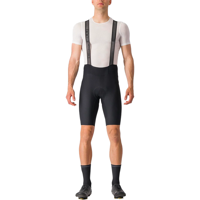 Men's Espresso Bibshort, Castelli Men's Espresso Bibshort in Black