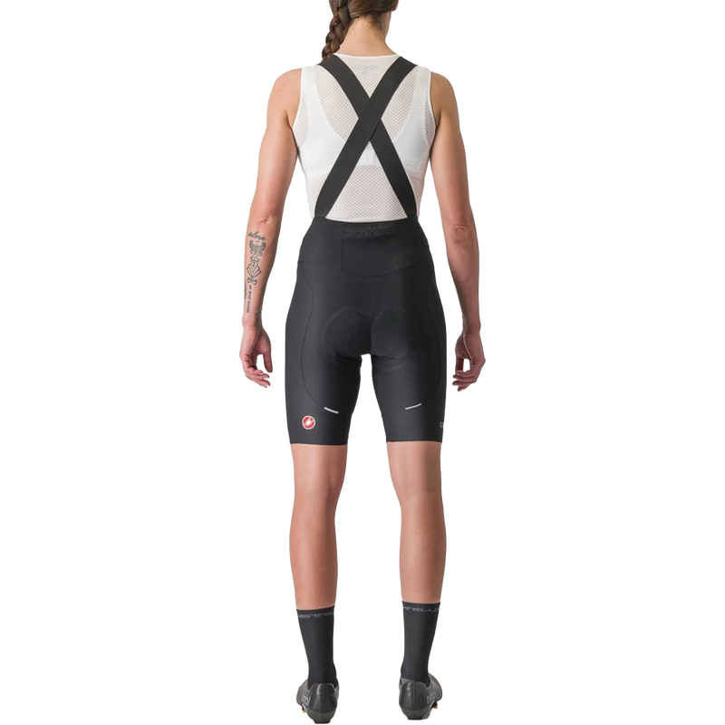 Women's Espresso DT Bibshort, Castelli Women's Espresso DT Bibshort back