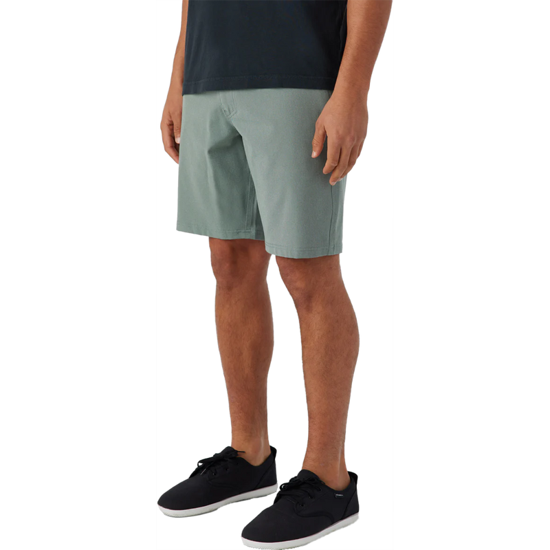 Men's Reserve Light Check 19", O'neill O'Neill Men's Reserve Light Check 19" in OLV-Dark Olive front left