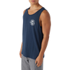 O'Neill Men's Coin Flip Tank in Navy2 front left