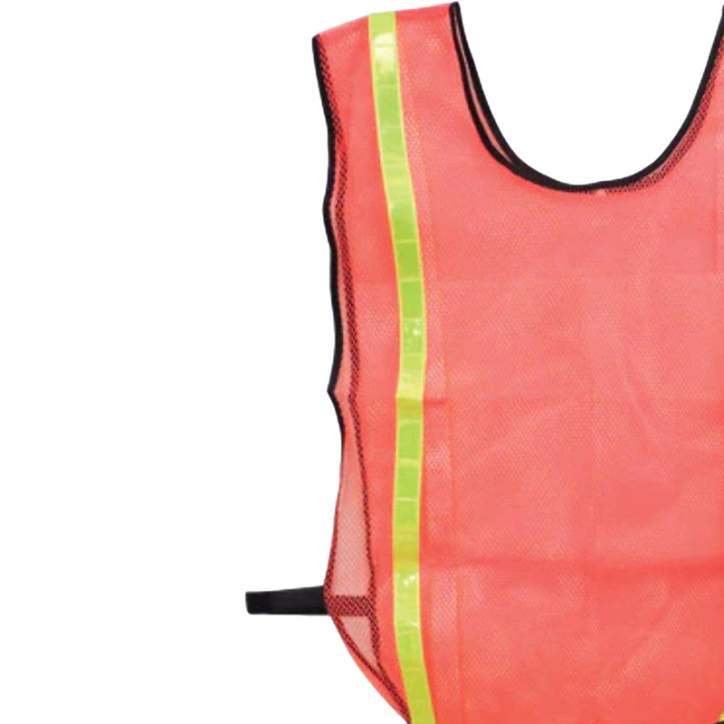 Safety Vest Hi-Viz Orange/Reflective, Ultracycle Safety Vest Hi-Viz Orange/Reflective strap