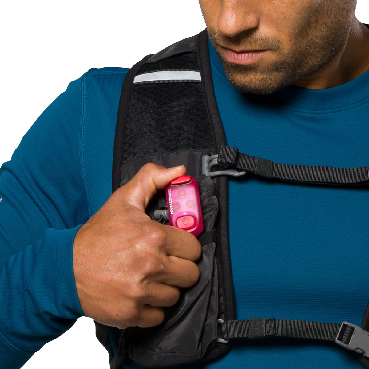 Strobe Light Safety LED Light Clip alternate view