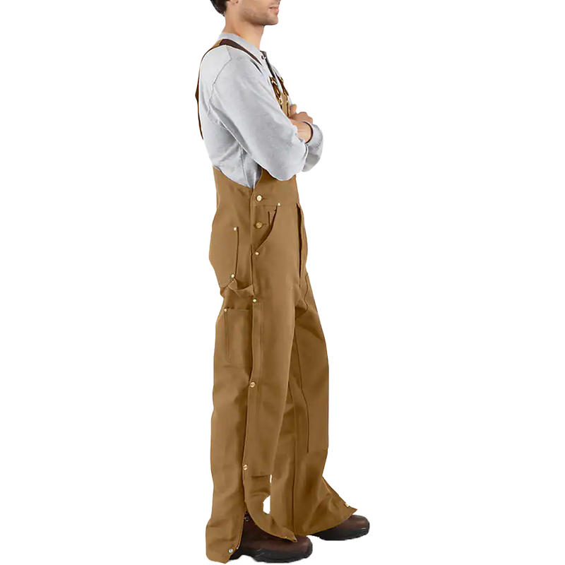 Men's Loose Fit Firm Duck Bib Overall, Men's Loose Fit Firm Duck Bib Overall side 2
