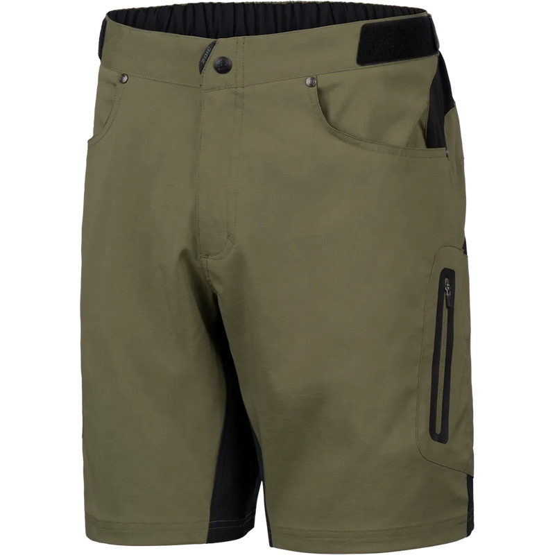 Men's Ether Short 9, Zoic Men's Ether Short 9 in Malachite front left