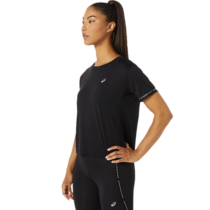 Women's Race Crop Top, Asics Women's Race Crop Top  side