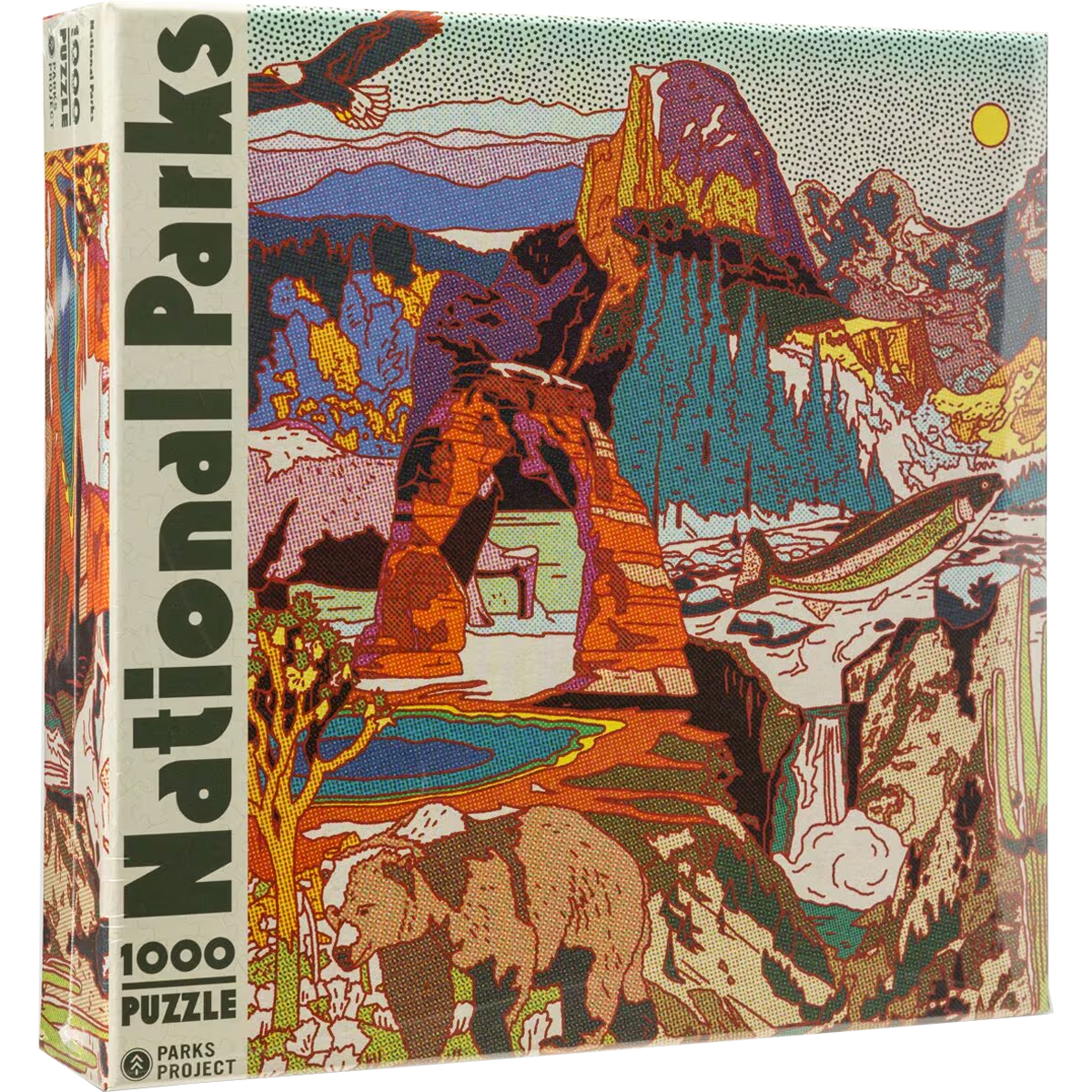 National Parks Collage 1000 Piece Puzzle alternate view