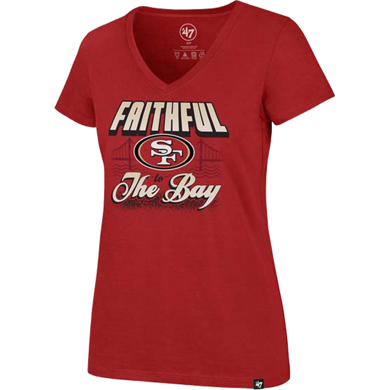 Women's 49ers Regional Ultra Rival V-Neck, Featured Image