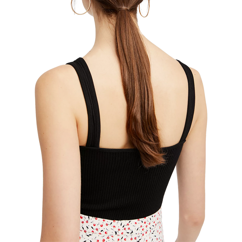Women's Solid Rib Brami, Free People Women's Solid Rib back