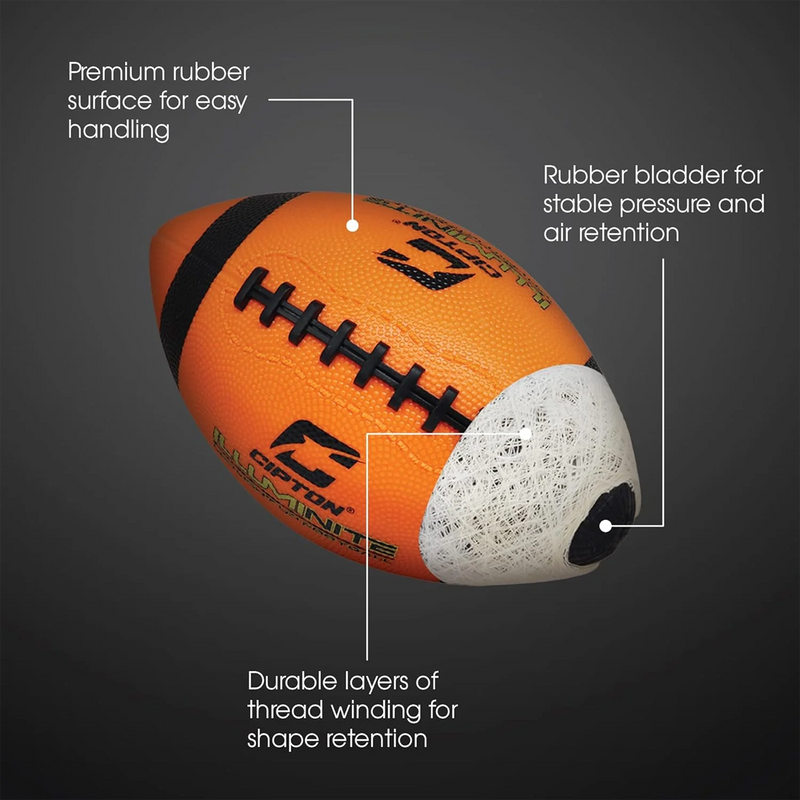 Light Up LED Football, Cipton Light Up LED Football insides