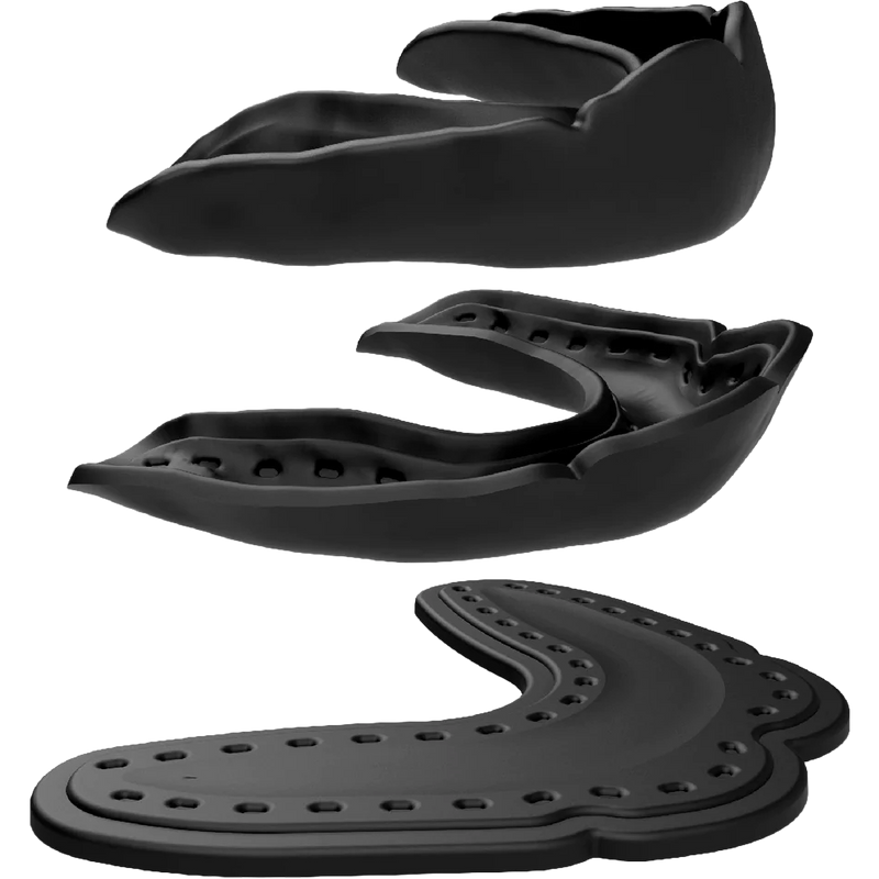 Youth Armour Micro Mouthguard, Shock Doctor Youth Armour Micro Mouthguard black molded