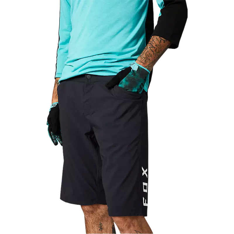 Men's Ranger Water Short, Fox Head Men's Ranger Water Short in Black on model front