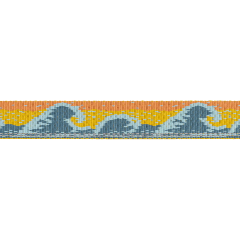 Crag Reflective Dog Leash, Ruffwear Crag Reflective Dog Leash fabric detail