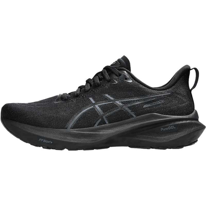 Women's GT-2000 13, Asics Women's GT-2000 13 in Black/Black left shoe profile