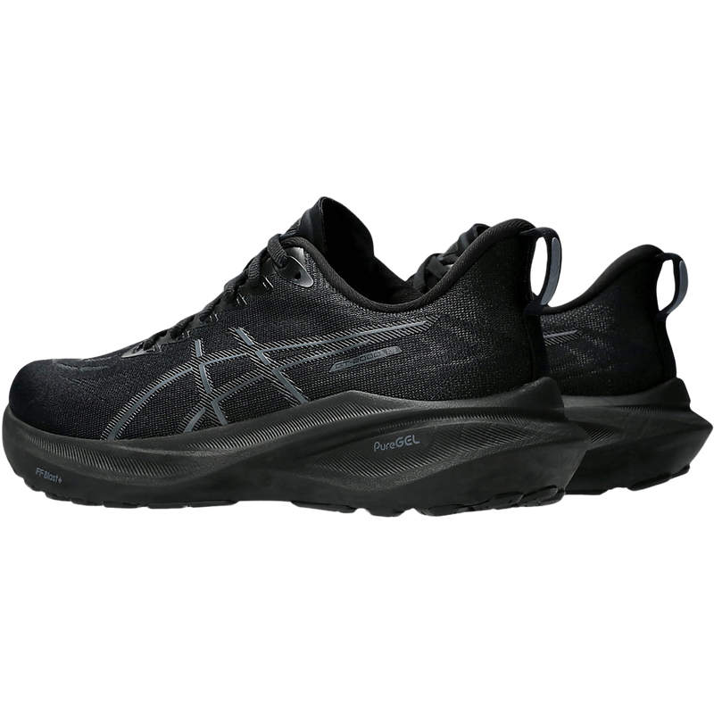 Women's GT-2000 13, Asics Women's GT-2000 13 in Black/Black pair back left