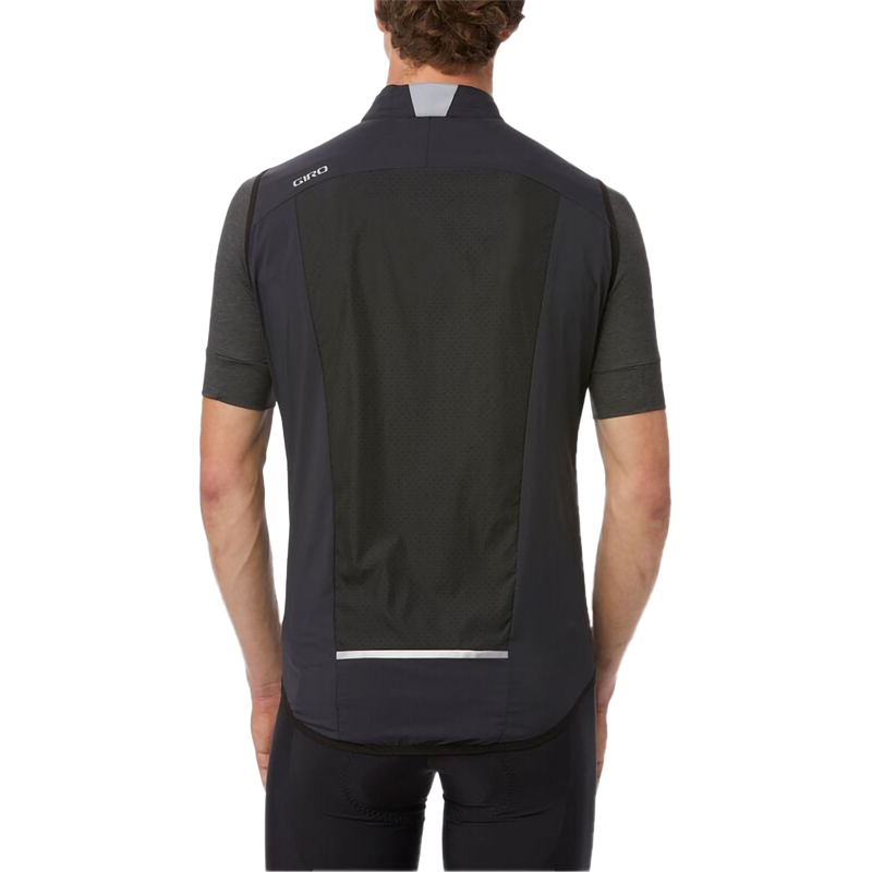 Men's Chrono EX Wind Vest, Giro Men's Chrono EX Wind Vest in Black back