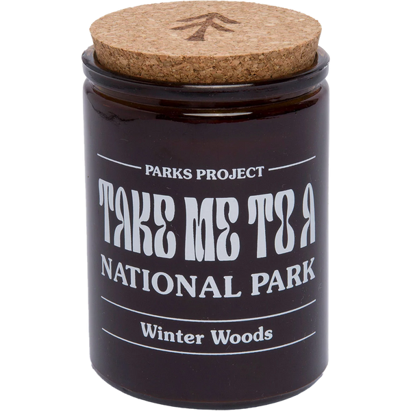 Parks Project Take Me To the Parks Candle Winter Woods