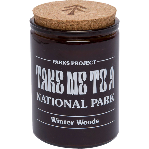 Take Me To the Parks Candle Winter Woods