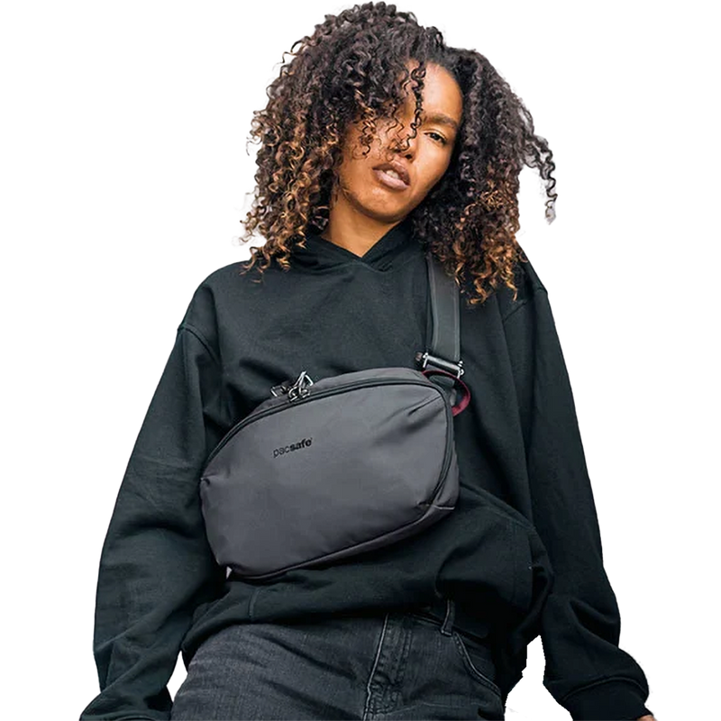 X Urban Sling, Pacsafe X Urban Sling in Black on model