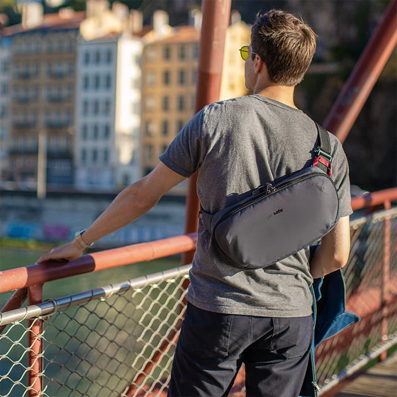 X Urban Sling, Pacsafe X Urban Sling in Black on model