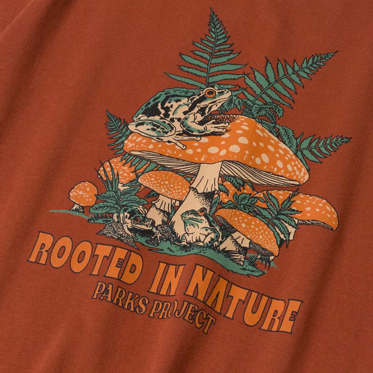 Women's Rooted in Nature Ferns Boxy Tee alternate view