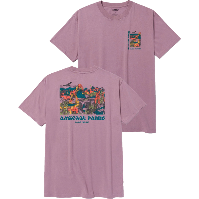 National Parks Collage Tee, Featured Image