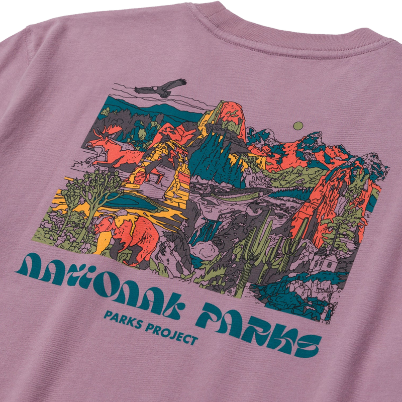 National Parks Collage Tee, Parks Projects National Parks Collage Tee graphic