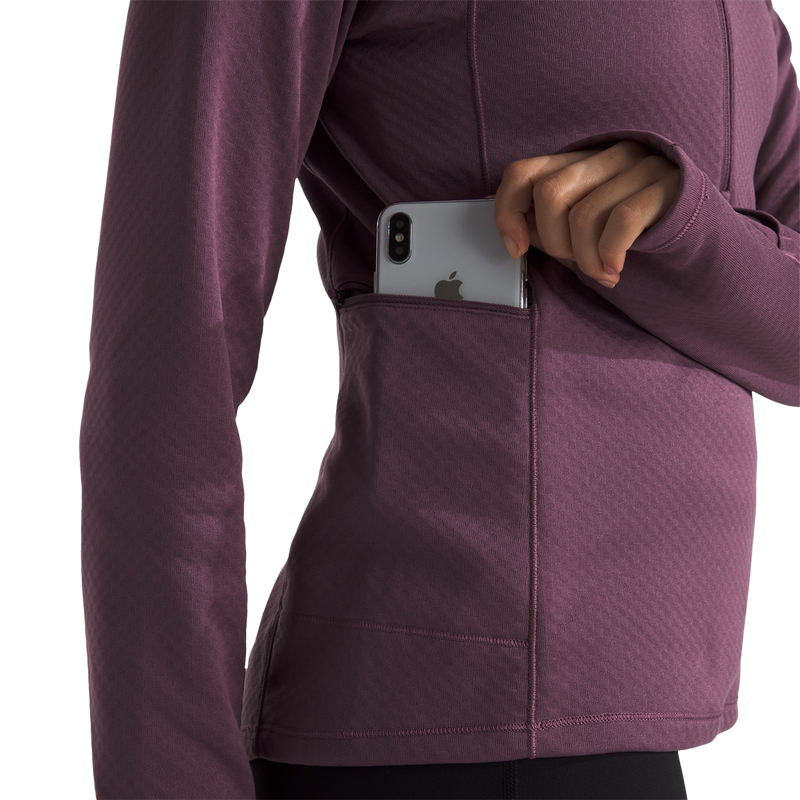 Women's Winter Warm Pro 1/4 Zip, The North Face Women's Winter Warm Pro 1/4 Zip side pocket