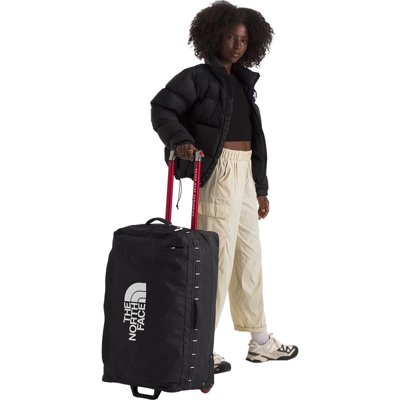 Base Camp Voyager 29" Roller, The North Face Base Camp Voyager 29 Roller 53R-TNF Black/TNF White-NPF with model