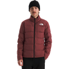 The North Face Men's Mountain Light Triclimate Gore-Tex Jacket in 5M2-Sumac/TNF Black mid layer front