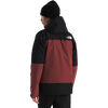 The North Face Men's Mountain Light Triclimate Gore-Tex Jacket in 5M2-Sumac/TNF Black back