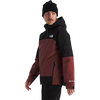 The North Face Men's Mountain Light Triclimate Gore-Tex Jacket in 5M2-Sumac/TNF Black left