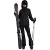 The North Face Women's Snoga Pant in KX7-TNF Black/TNF Black front full length