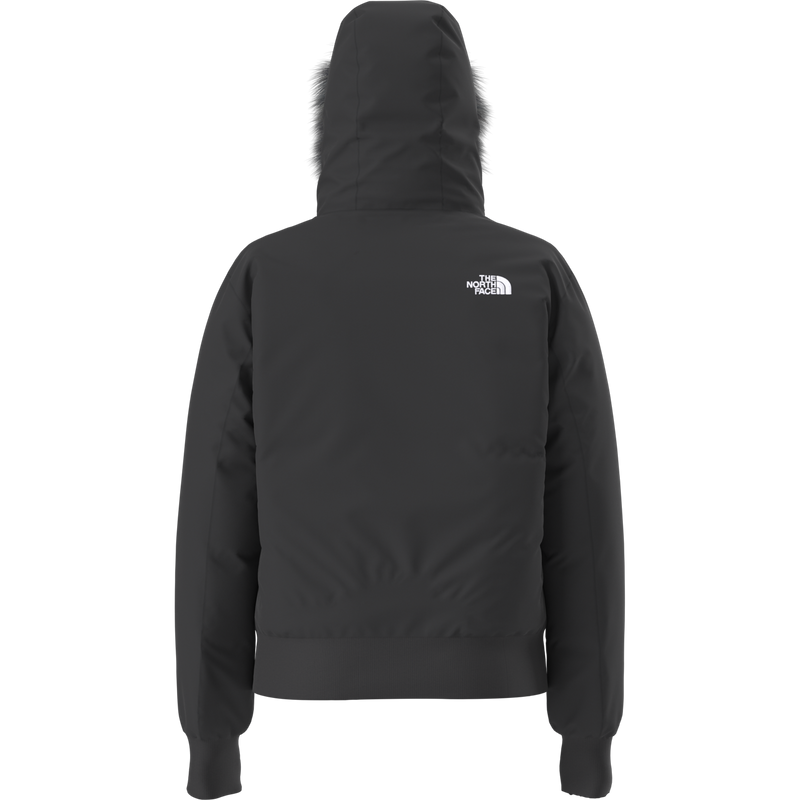 Women's Arctic Bomber, The North Face Women’s Arctic Bomber in 4H0-TNF Black back