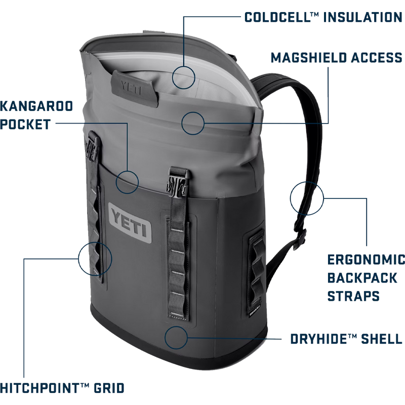 Hopper M12 Backpack Soft Cooler, Yeti Hopper M12 Backpack Soft Cooler features