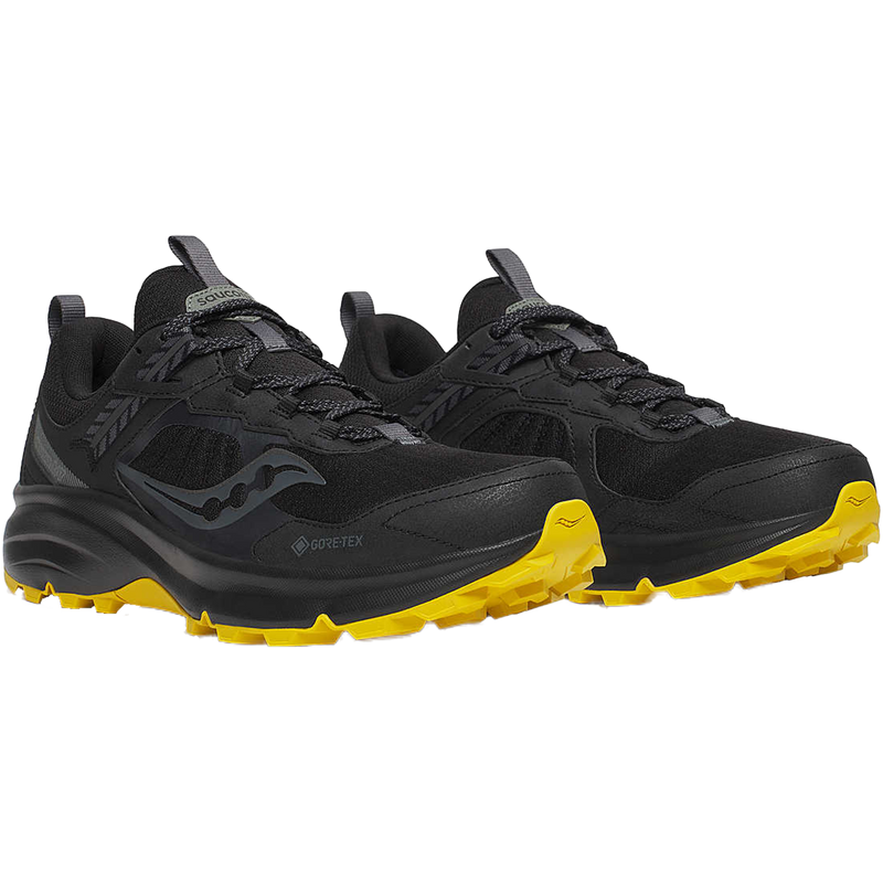Men's Excursion TR17 GTX, Saucony Men's Excursion TR17 GTX in 200-Black Oak pair 