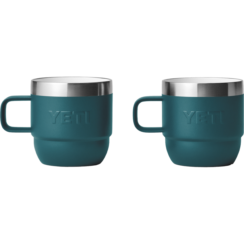 Rambler 6 oz Stackable Mugs 2 Pack, Yeti Rambler 6 oz Stackable Mug 2 Pack logo